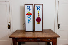 Load image into Gallery viewer, Retro Pharmacy RX Lights Vintage Wall Decor - Eagle&#39;s Eye Finds

