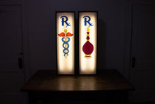 Load image into Gallery viewer, Retro Pharmacy RX Lights Vintage Wall Decor - Eagle&#39;s Eye Finds
