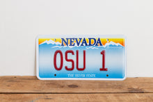 Load image into Gallery viewer, Ohio State University License Plate Nevada Auto Tag Wall Hanging Decor or Supply OSU 1 - Eagle&#39;s Eye Finds
