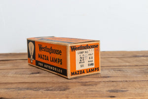 Westinghouse Mazda Lightbulbs Vintage Auto Car Lamp Lights - Eagle's Eye Finds