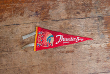 Load image into Gallery viewer, Thunder Bay Ontario First Nations Felt Pennant Vintage Canada Wall Decor - Eagle&#39;s Eye Finds
