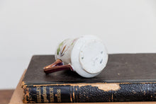 Load image into Gallery viewer, Floral Toothpick Holder Vintage Porcelain Tiny Jug Pitcher - Eagle&#39;s Eye Finds
