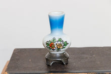 Load image into Gallery viewer, Satsuma Floral Bird Vase Vintage Ceramic Decor - Eagle&#39;s Eye Finds
