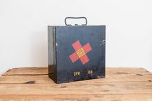 Load image into Gallery viewer, Train First Aid Kit Vintage Canadian National Railway, Grand Trunk Railway - Eagle&#39;s Eye Finds
