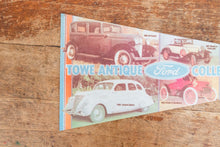 Load image into Gallery viewer, Ford Cars Felt Pennant Vintage Wall Decor Deer Lodge Montana - Eagle&#39;s Eye Finds
