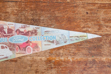 Load image into Gallery viewer, Ford Cars Felt Pennant Vintage Wall Decor Deer Lodge Montana - Eagle&#39;s Eye Finds
