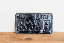 Load image into Gallery viewer, Utah 1968 Motorcycle License Plate Vintage Wall Hanging Decor - Eagle&#39;s Eye Finds
