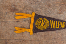Load image into Gallery viewer, Valparaiso University Mini Felt Pennant Vintage College Wall Decor - Eagle&#39;s Eye Finds
