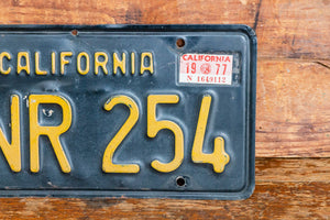 California 1963 1977 License Plate Vintage Wall Hanging Decor - Eagle's Eye Finds