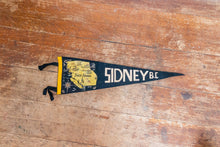 Load image into Gallery viewer, Sydney BC Canada Felt Pennant Vintage British Columbia Wall Art Decor - Eagle&#39;s Eye Finds
