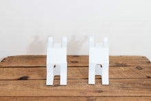 Load image into Gallery viewer, The End Bookends Vintage Mid-Century Modern Shoya Bookends - Eagle&#39;s Eye Finds
