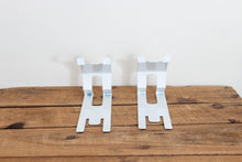 Load image into Gallery viewer, The End Bookends Vintage Mid-Century Modern Shoya Bookends - Eagle&#39;s Eye Finds
