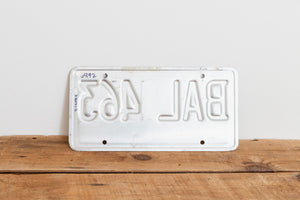 Utah 1986 License Plate Vintage Wall Hanging Decor - Eagle's Eye Finds