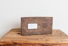 Load image into Gallery viewer, Metal Egg Shipping Container Primitive Vintage Divided Container Easter Decor - Eagle&#39;s Eye Finds
