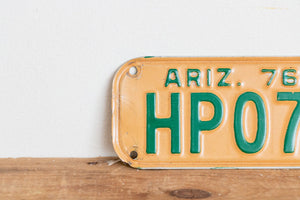 Arizona 1976 Motorcycle License Plate Vintage Wall Hanging Decor - Eagle's Eye Finds