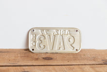 Load image into Gallery viewer, Arizona 1977 Motorcycle License Plate Vintage Wall Hanging Decor - Eagle&#39;s Eye Finds
