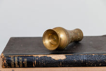 Load image into Gallery viewer, Ornate Little Brass Vase Vintage Incense Holder - Eagle&#39;s Eye Finds
