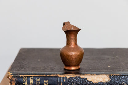 Mini Rustic Pitcher Vintage Metal Water Jug - Eagle's Eye Finds