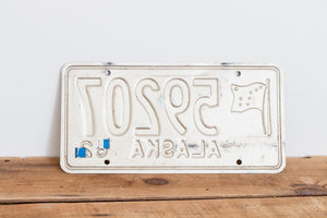 Alaska 1963 License Plate Vintage 1962 Wall Decor - Eagle's Eye Finds