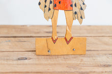 Load image into Gallery viewer, Mr. Jiggs and Maggie Bookends Vintage Bringing Up Father Comic Homemade Wood Decor - Eagle&#39;s Eye Finds
