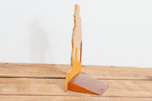 Load image into Gallery viewer, Mr. Jiggs and Maggie Bookends Vintage Bringing Up Father Comic Homemade Wood Decor - Eagle&#39;s Eye Finds
