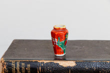 Load image into Gallery viewer, Mini Asian Floral Bird Vase Vintage Ceramic Japan Decor - Eagle&#39;s Eye Finds
