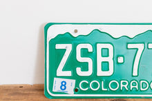 Load image into Gallery viewer, Colorado 1992 777 License Plate Vintage Wall Hanging Decor - Eagle&#39;s Eye Finds
