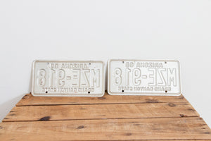 Arizona 1969 Grand Canyon State License Plate Vintage 1972 Wall Hanging Decor - Eagle's Eye Finds