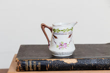 Load image into Gallery viewer, Floral Toothpick Holder Vintage Porcelain Tiny Jug Pitcher - Eagle&#39;s Eye Finds
