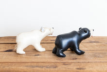 Load image into Gallery viewer, Vinyl Stuffed Bear Vintage Mid-Century Toy - Eagle&#39;s Eye Finds
