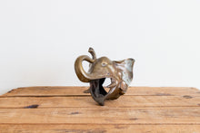 Load image into Gallery viewer, Brass Elephant Head Vintage Golden Animal Mid-Century Decor - Eagle&#39;s Eye Finds
