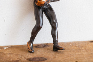 Basketball Trophy Topper Vintage Copper Sports Decor - Eagle's Eye Finds
