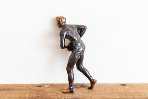 Basketball Trophy Topper Vintage Copper Sports Decor - Eagle's Eye Finds