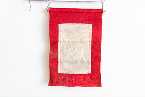 Blue Star Felt Army Banner Vintage Red White Blue Decor - Eagle's Eye Finds