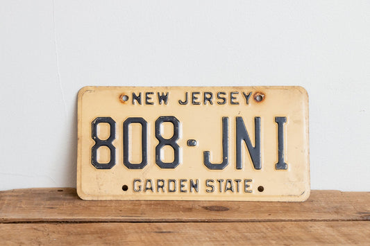 New Jersey 1978 License Plate Vintage Wall Hanging Decor - Eagle's Eye Finds