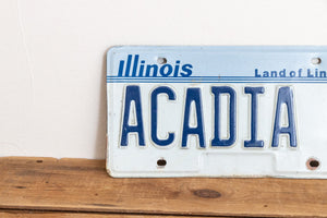 ACADIA 2 Illinois Vanity License Plate Vintage National Park Wall Hanging Decor - Eagle's Eye Finds