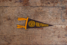 Load image into Gallery viewer, Valparaiso University Mini Felt Pennant Vintage College Wall Decor - Eagle&#39;s Eye Finds
