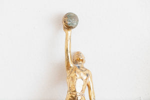 Basketball Trophy Toppers Vintage Sports Decor - Eagle's Eye Finds