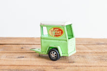 Load image into Gallery viewer, Buddy L Horse Trailer Vintage Green Toy Vehicle Jeep Pony Trailer - Eagle&#39;s Eye Finds
