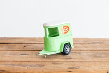 Load image into Gallery viewer, Buddy L Horse Trailer Vintage Green Toy Vehicle Jeep Pony Trailer - Eagle&#39;s Eye Finds
