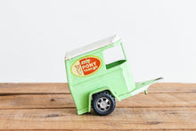 Load image into Gallery viewer, Buddy L Horse Trailer Vintage Green Toy Vehicle Jeep Pony Trailer - Eagle&#39;s Eye Finds
