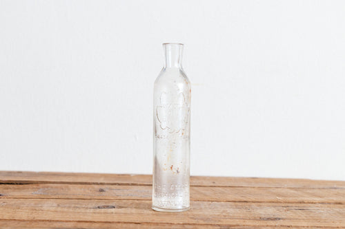 Omega Oil Bottle Vintage Quack Medicine Glass Bottle - Eagle's Eye Finds