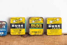 Load image into Gallery viewer, Buss Fuse Boxes and Fuses Vintage Small graphics Bundle Set - Eagle&#39;s Eye Finds
