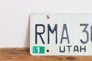 Utah 1981 License Plate Vintage Wall Hanging Decor - Eagle's Eye Finds
