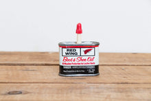 Load image into Gallery viewer, 1 oz. Red Wing Boot Oil Can Vintage Advertising Decor - Eagle&#39;s Eye Finds
