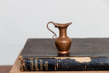 Load image into Gallery viewer, Mini Rustic Pitcher Vintage Metal Water Jug - Eagle&#39;s Eye Finds

