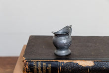 Load image into Gallery viewer, Mini Gray Pitcher Vintage Metal Water Jug - Eagle&#39;s Eye Finds
