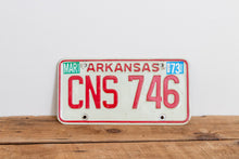 Load image into Gallery viewer, Arkansas 1973 License Plate Vintage Wall Hanging Decor - Eagle&#39;s Eye Finds

