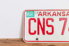 Load image into Gallery viewer, Arkansas 1973 License Plate Vintage Wall Hanging Decor - Eagle&#39;s Eye Finds
