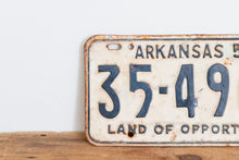 Load image into Gallery viewer, Arkansas 1959 License Plate Vintage Wall Hanging Decor - Eagle&#39;s Eye Finds
